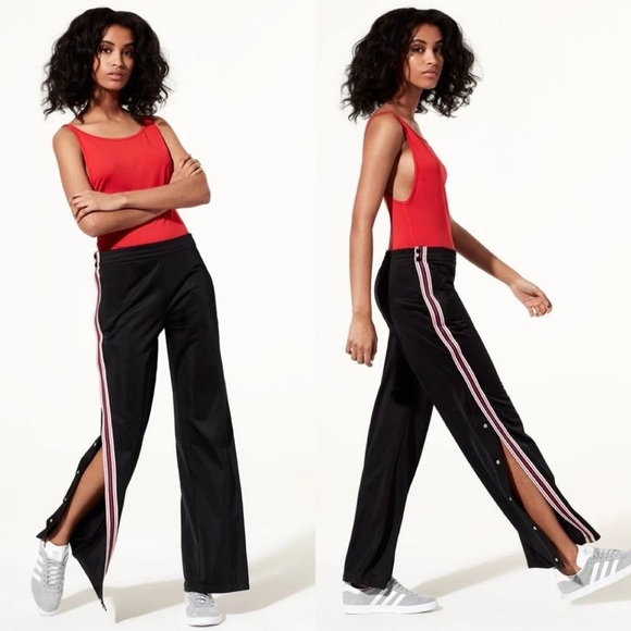 Aritzia Pants - Aritzia TNA Salish Track Pants 90s Style Pants with Side Stripe Size XS